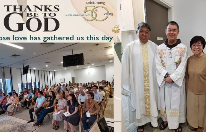 Fr Andrew Wong, Friar William Lee - celebrants