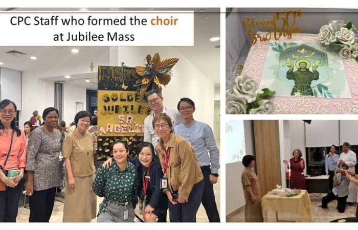 Choir members