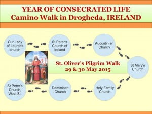 Camino Walk in Drogheda Ireland
